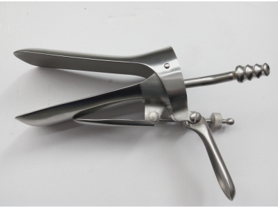Double wing vaginal dilator (with flues)