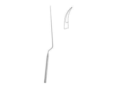 Lance shaped scalpel