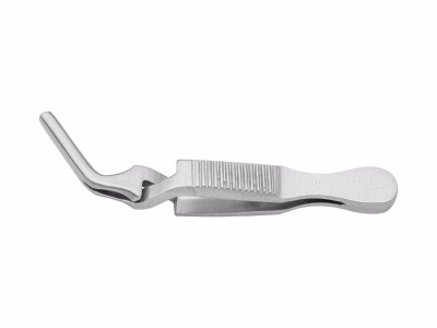 Concave convex tooth hemostatic clamp (counterforce)