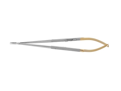 Micro needle holding forceps
