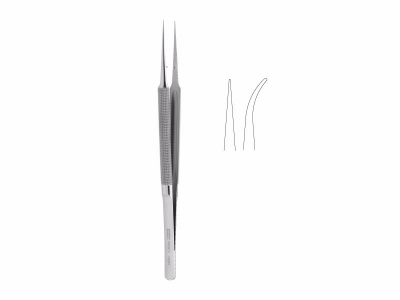 Stainless steel brush with micro forceps
